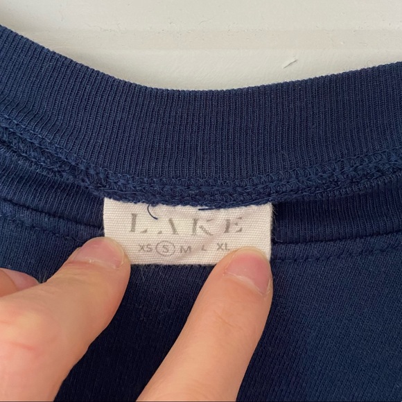 LAKE Pajamas Cropped Sweatshirt - Picture 9 of 11